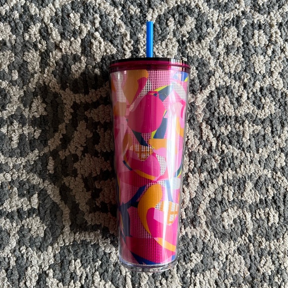 Starbucks Spring 2023 Venti Tumbler with Straw - Picture 3 of 5